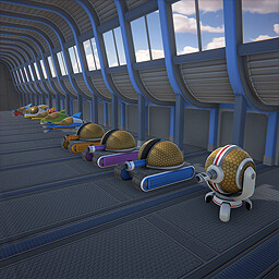 Garage at full capacity (Shooter-mode)