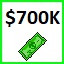 $700,000