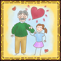 The best kind of granddaughter