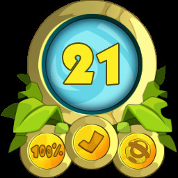 Icon for Level 21 - All medals !!!