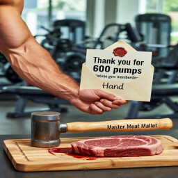 Master Meat Mallet! Ready to smash that 700? 