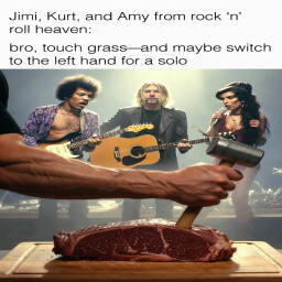 Hendrix-Level Meat Shredder! 