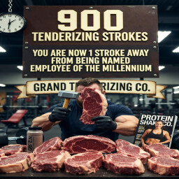 Epic milestone incoming—hit that 1000 and claim the ultimate Meat Master crown! 