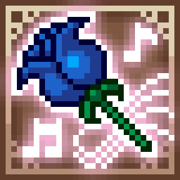 Riblo, The blue rose at the party