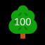 Icon for 100 tree forest