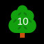 Icon for 10 tree forest