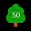 Icon for 50 tree forest