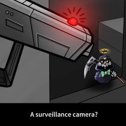 A surveillance camera?