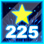 Collected 225 stars