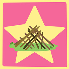 Icon for Collecting Sticks For the Campfire.
