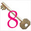 Icon for Find key 8