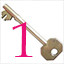 Icon for Find key 1