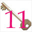Icon for Find key 11