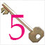 Icon for Find key 5