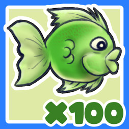 100 FISH IN A GAME
