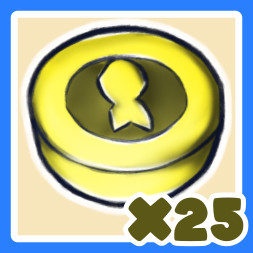 25 COINS IN A GAME