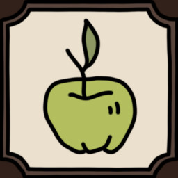 An apple.