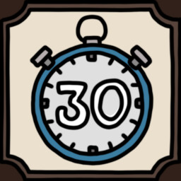 Finish the game in 30 minutes
