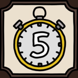 Finish the game in 5 minutes
