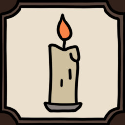 A candle.