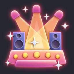 Glittering Stage achievement icon for K-pop Idol Stories: Road to Debut