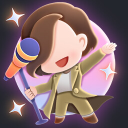 The Mega Exposure achievement icon for K-pop Idol Stories: Road to Debut