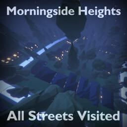 All Streets Visited in Morningside Heights
