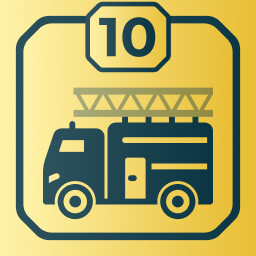 10 Anfahrten