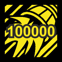 100,000M