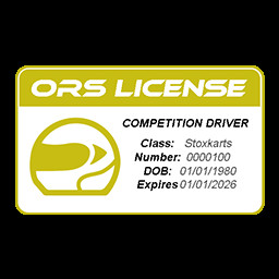 Racing License Yellow