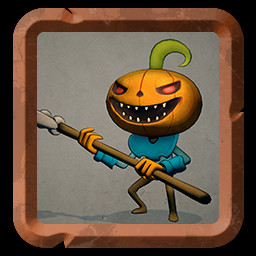 Icon for Kill 10 Grumpy Pumpkins.
