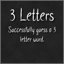 3 Letters