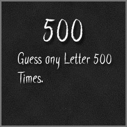 500 Guesses
