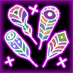 Señora de las plumas