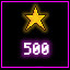 Icon for 500 Stars Achieved!