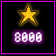 Icon for 8000 Stars Achieved!