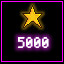 Icon for 5000 Stars Achieved!