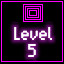 Icon for Level 5 Unlocked!