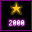 Icon for 2000 Stars Achieved!