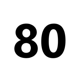 80!
