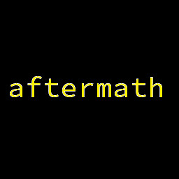 Did you notice Aftermath is a pun?