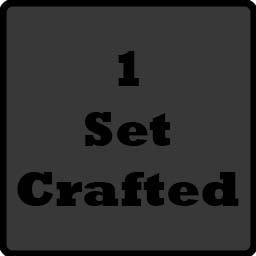 Crafted 1 Set!