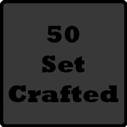 Icon for Crafted 50 Sets!