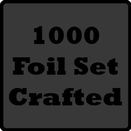 Crafted 1000 foil Set!