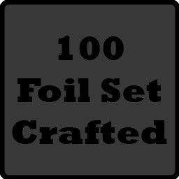 Crafted 100 foil Set!