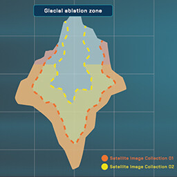 The ice sheet is melting! 