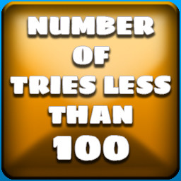 Number of Tries I