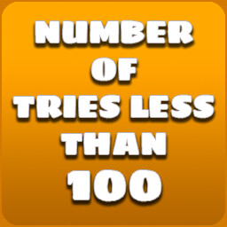 Number of Tries I