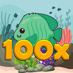 Create 100 fish during the game
