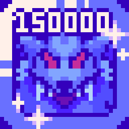 Icon for Achieve 150,000 points!
